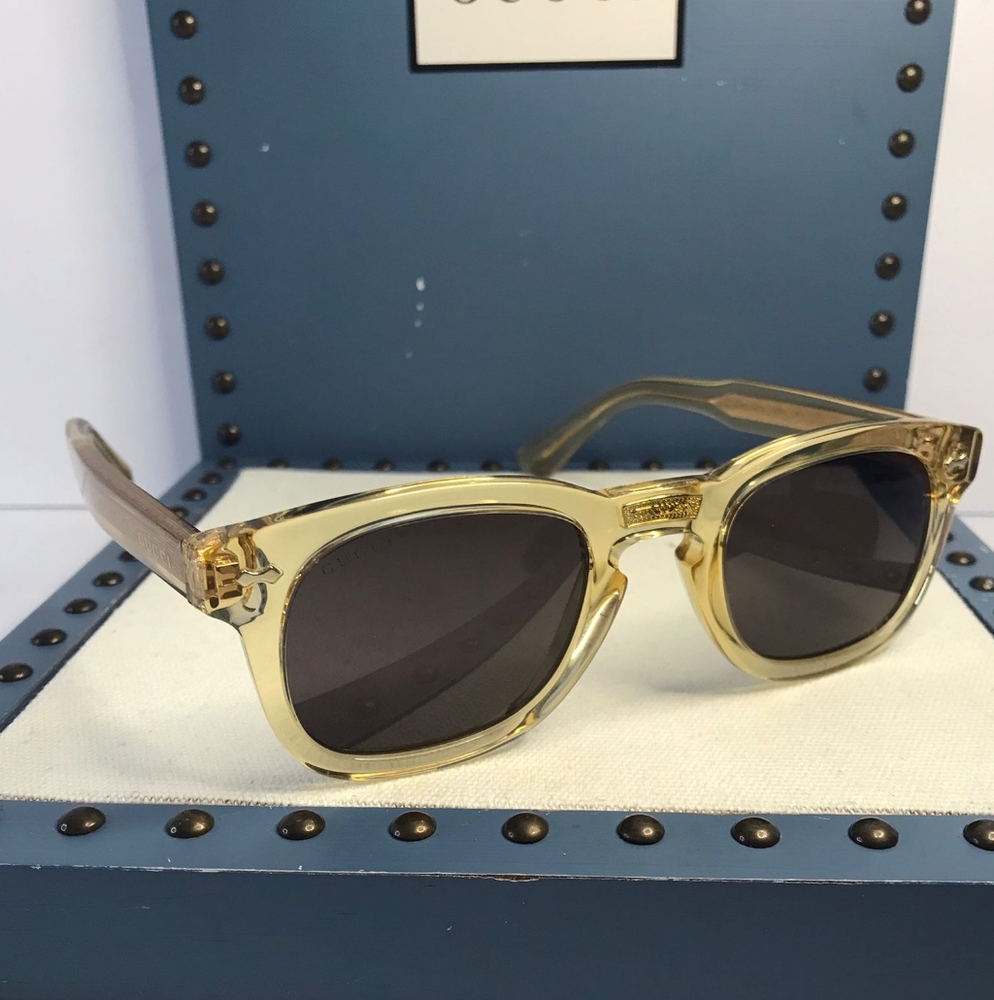 Ship sameday- New 💯 Original GUCCI GG0182S 006 SUNGLASSES - Picture 6 of 16
